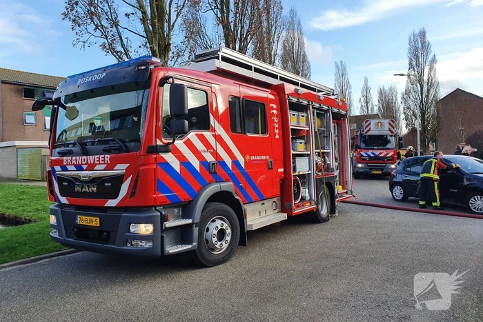 Veel schade aan woning na brand