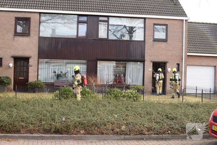 Buitenkachel wordt aangezien voor dakbrand