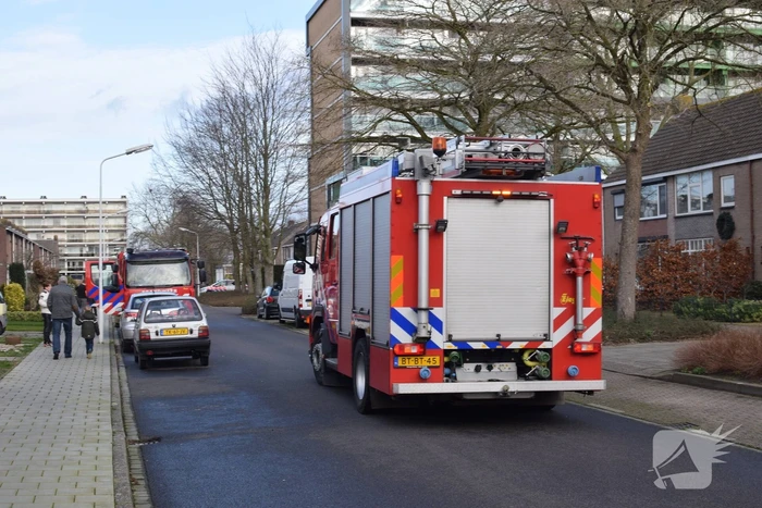 Buitenkachel wordt aangezien voor dakbrand