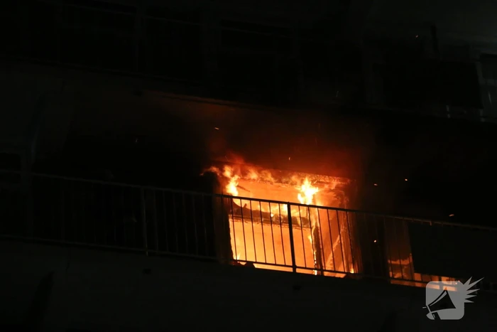 Gewonde bij uitslaande brand in flat