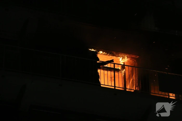 Gewonde bij uitslaande brand in flat