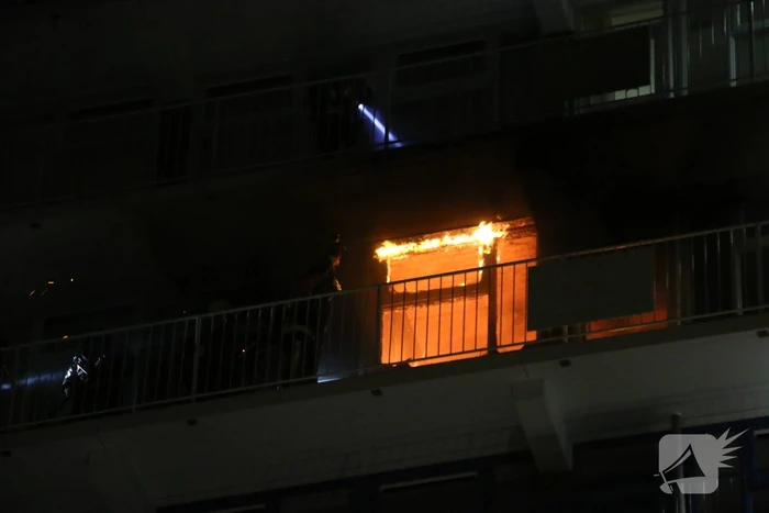 Gewonde bij uitslaande brand in flat