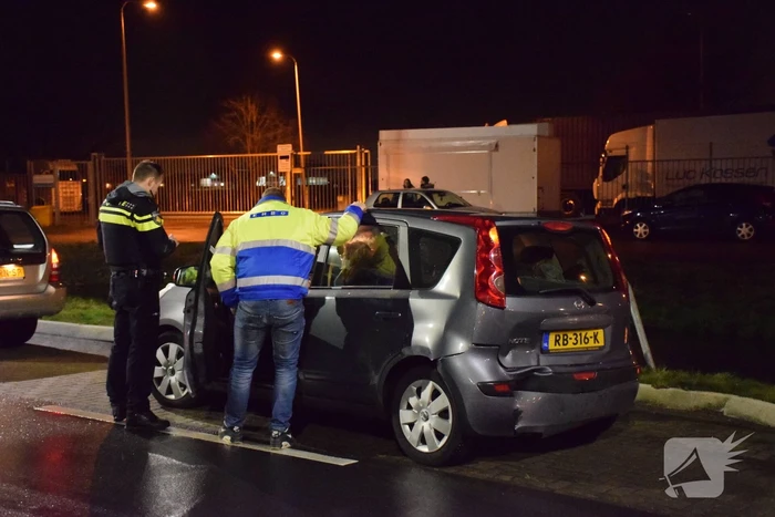 Gewonde na kop-staart aanrijding