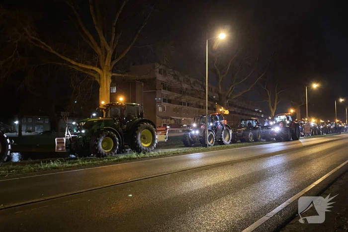 Groningse boeren gestrand in Kampen