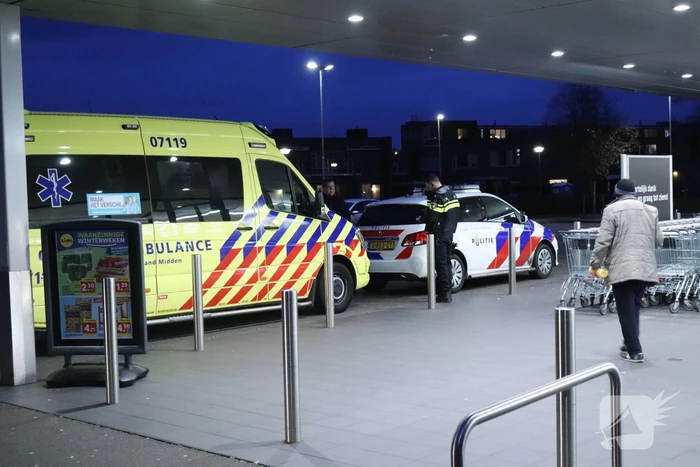 Persoon aangehouden na conflict in supermarkt