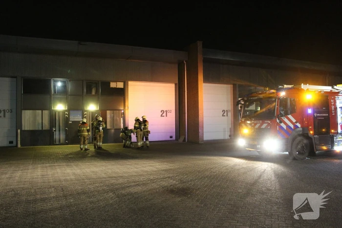 Bedrijf vol rook door brandende fietsaccu's