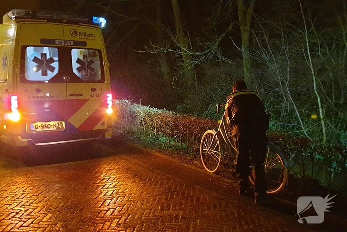Persoon uit het water gered