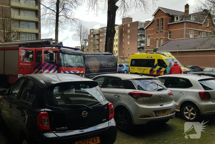 Combimagnetron vliegt in brand tijdens het bakken