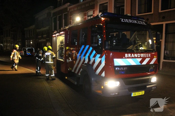 Brand in ondergrondse container