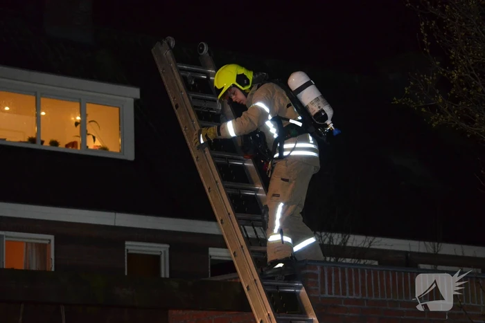 Melding gebouwbrand lijkt mee te vallen