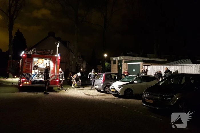 Autobrand vermoedelijk aangestoken