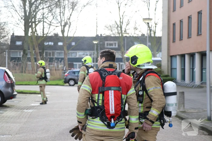 Uitslaande brand in slooppand