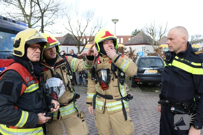 Uitslaande brand in slooppand