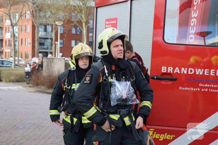 Uitslaande brand in slooppand
