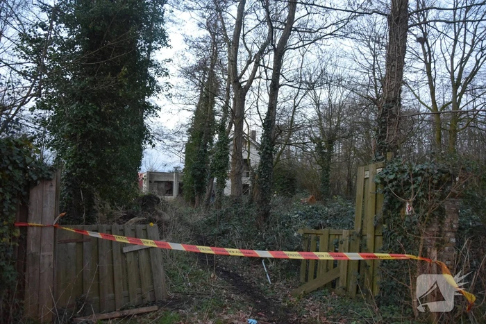 Gaslekkage bij sloopwoning