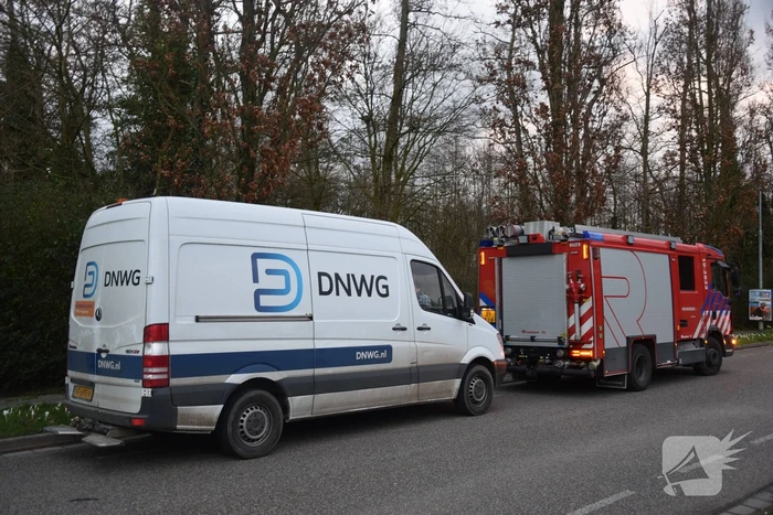 Gaslekkage bij sloopwoning