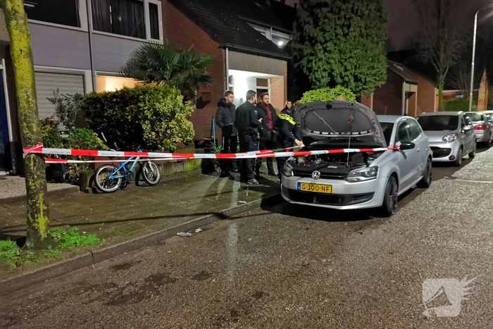 Autobrand snel onder controle