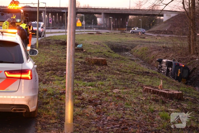 ongeval landscheiding rotterdam