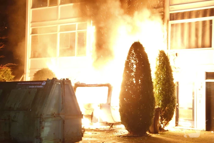 Brand verwoest caravan