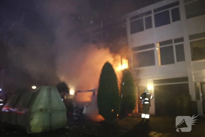 Brand verwoest caravan