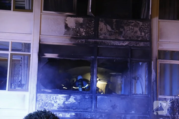 Brand verwoest caravan