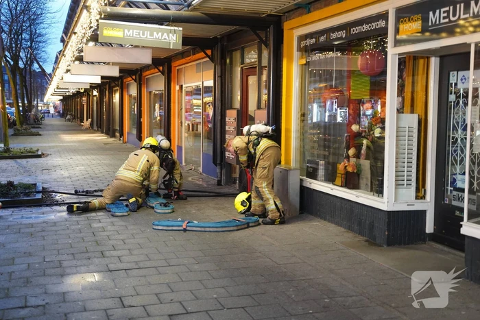 Uitslaande brand in appartement