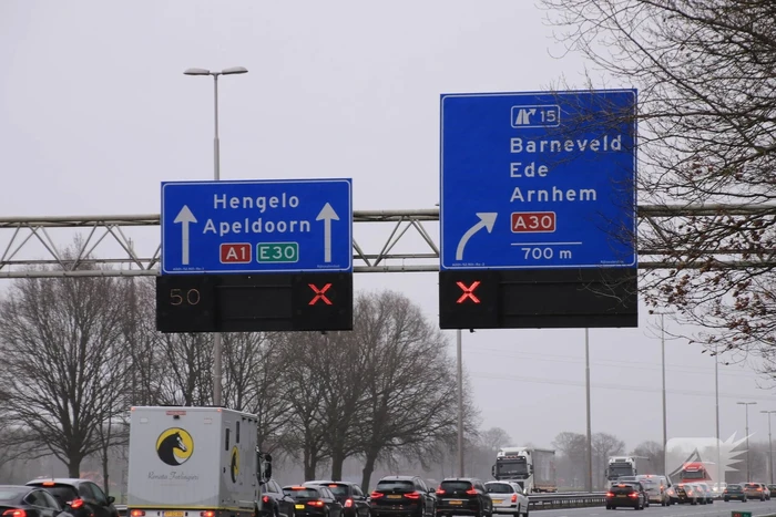 Rijstroken afgesloten door meerdere ongevallen