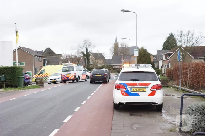 Fietsster gewond bij aanrijding
