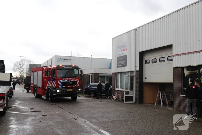 Kleine brand in bedrijvenpand