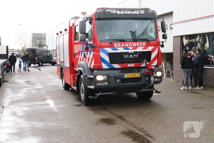 Kleine brand in bedrijvenpand