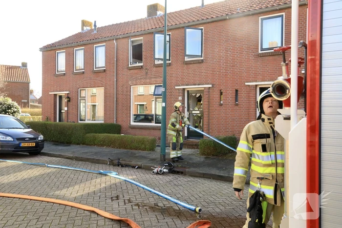 Enorme schade bij uitslaande keukenbrand