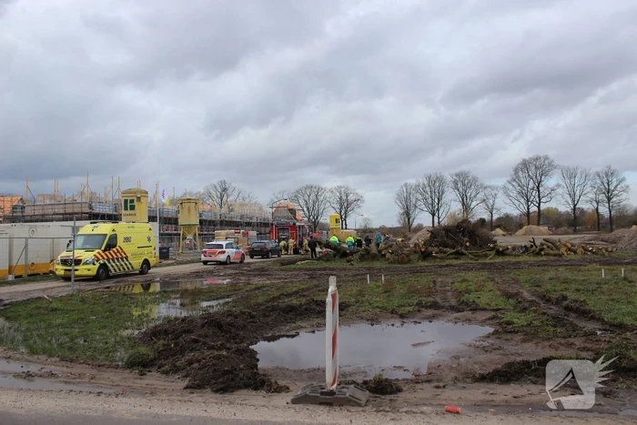 Brandweer bevrijdt jongen uit drijfzand