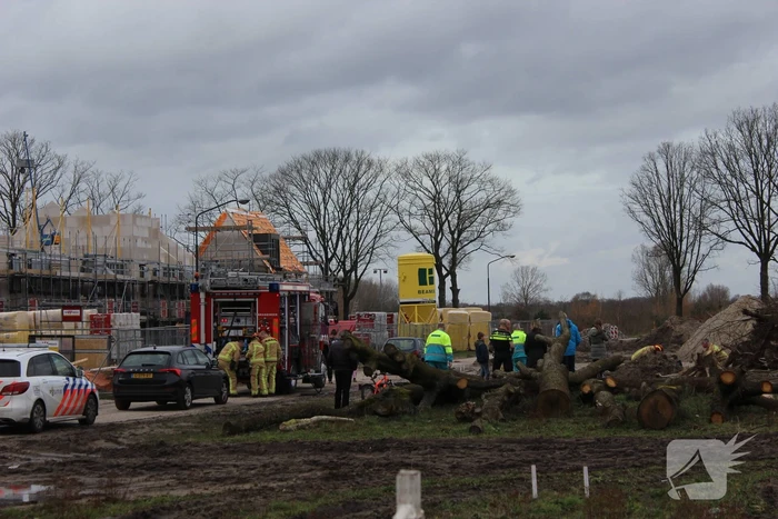 Brandweer bevrijdt jongen uit drijfzand