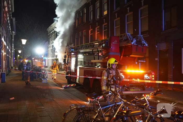 Drie gewonden na uitslaande brand in kraakpand