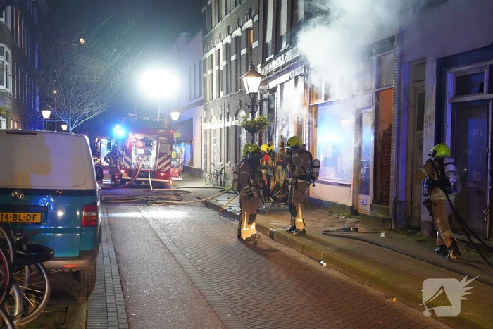 Drie gewonden na uitslaande brand in kraakpand