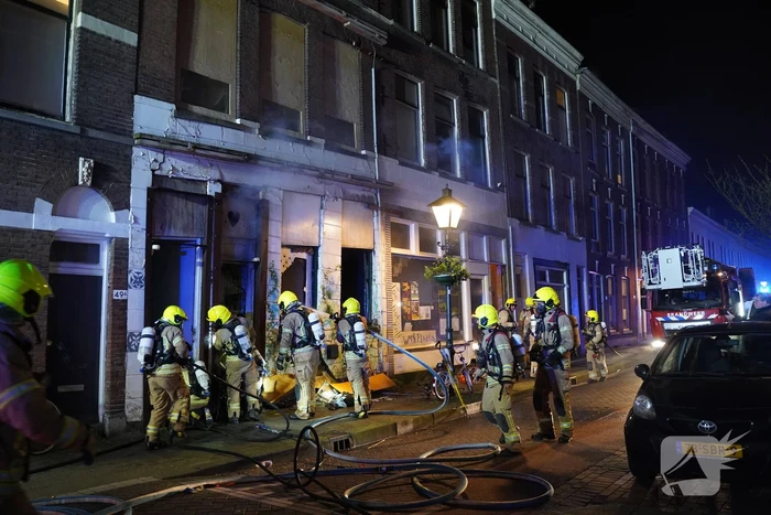Drie gewonden na uitslaande brand in kraakpand