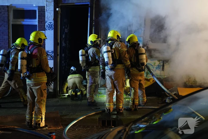 Drie gewonden na uitslaande brand in kraakpand