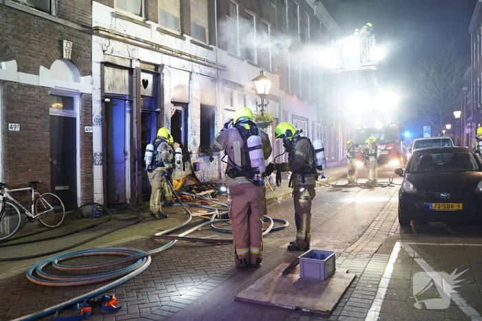 Drie gewonden na uitslaande brand in kraakpand