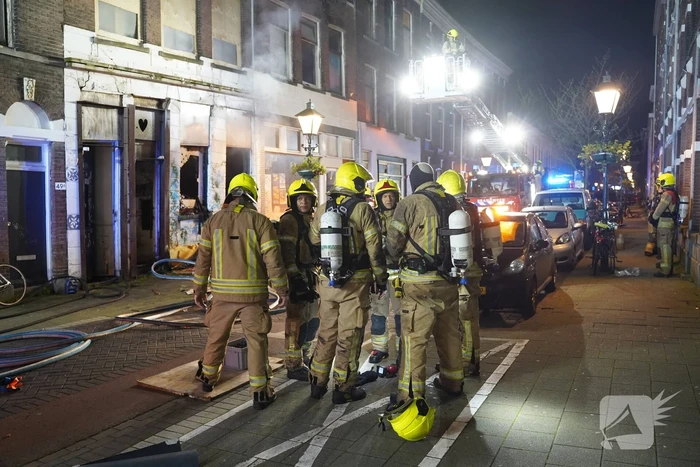 Drie gewonden na uitslaande brand in kraakpand