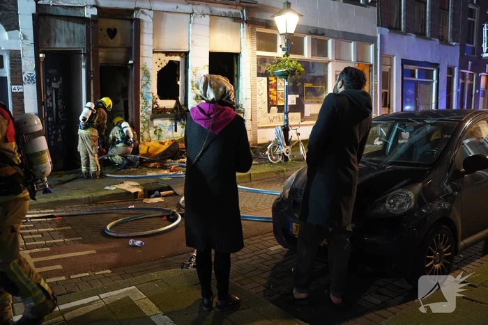 Drie gewonden na uitslaande brand in kraakpand