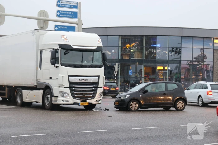 Chaos en een ongeval na uitgevallen stoplichten