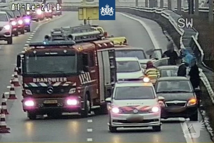 ongeval rijksweg a1 naarden