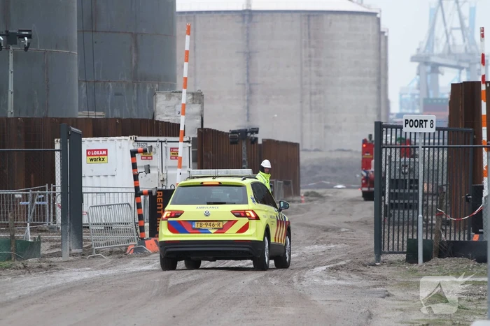 Gewonde bij bedrijfsongeval HES tank terminal