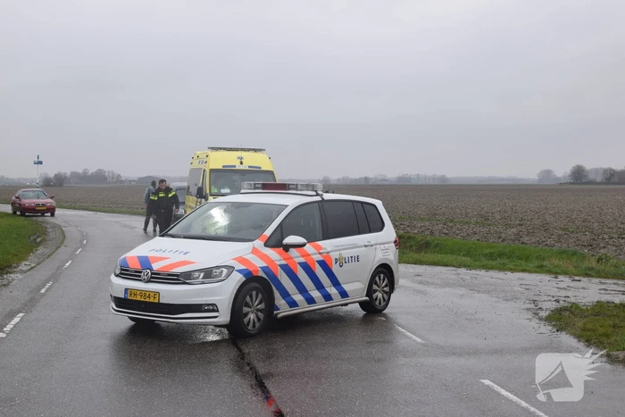 45-km wagen in de sloot bij eenzijdig ongeval