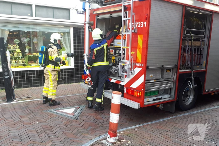 Brand in woning