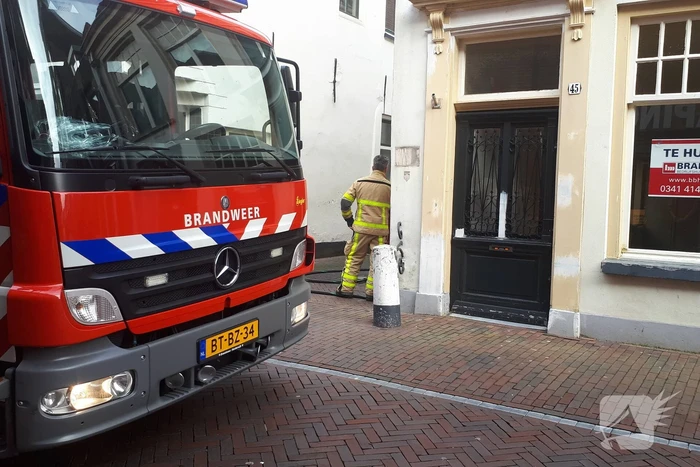 Brand in woning
