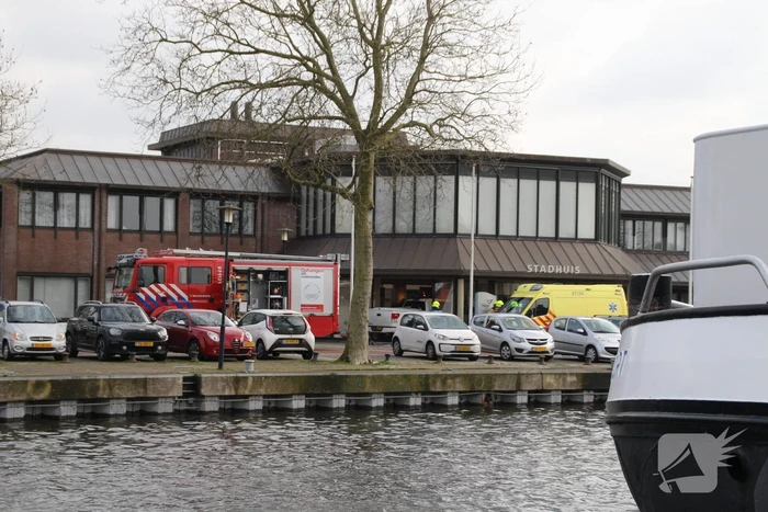 Pick-up wagen ramt pui gemeentehuis