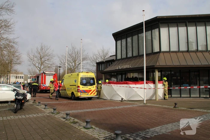 Pick-up wagen ramt pui gemeentehuis