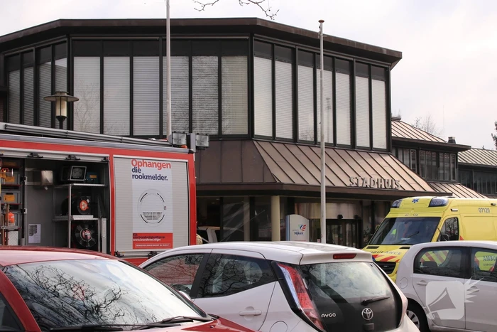 Pick-up wagen ramt pui gemeentehuis