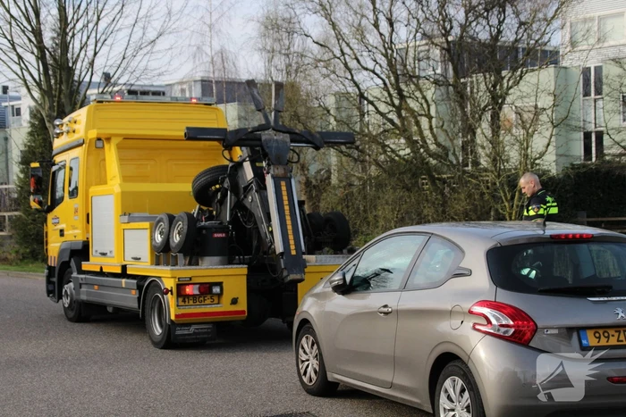 Fietser gewond bij aanrijding met auto